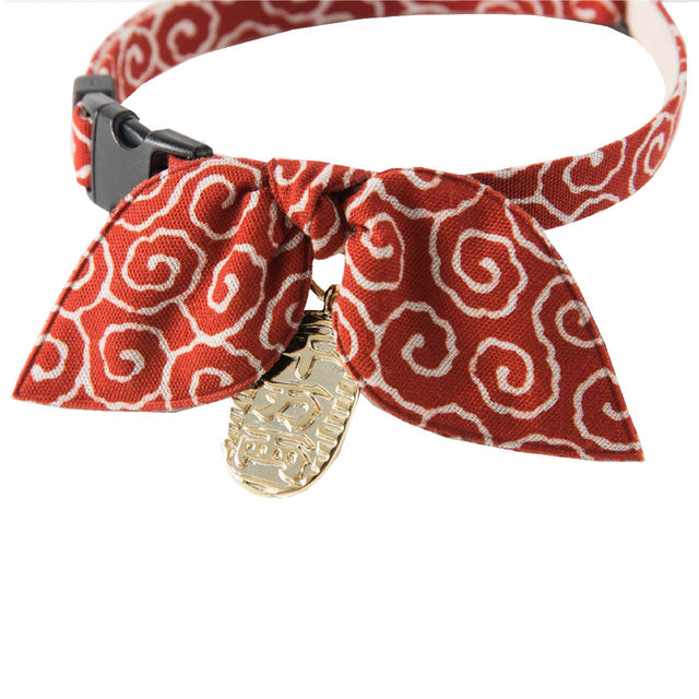 Necoichi Ninja Cat Collar Red