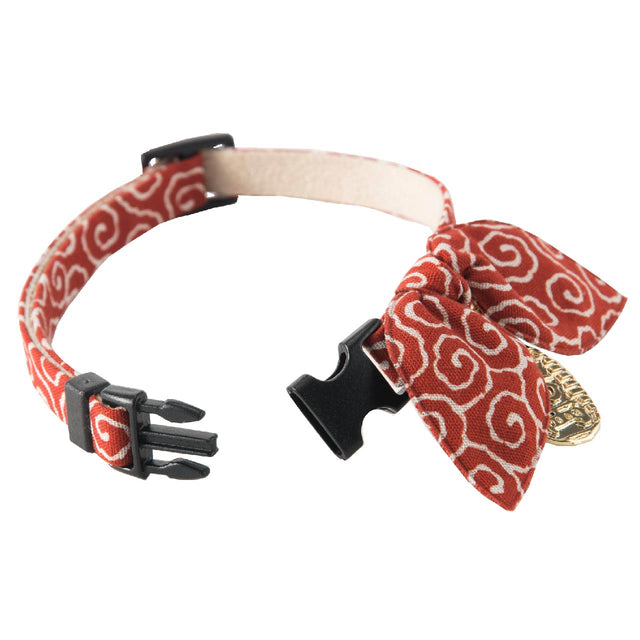 Necoichi Ninja Cat Collar Red