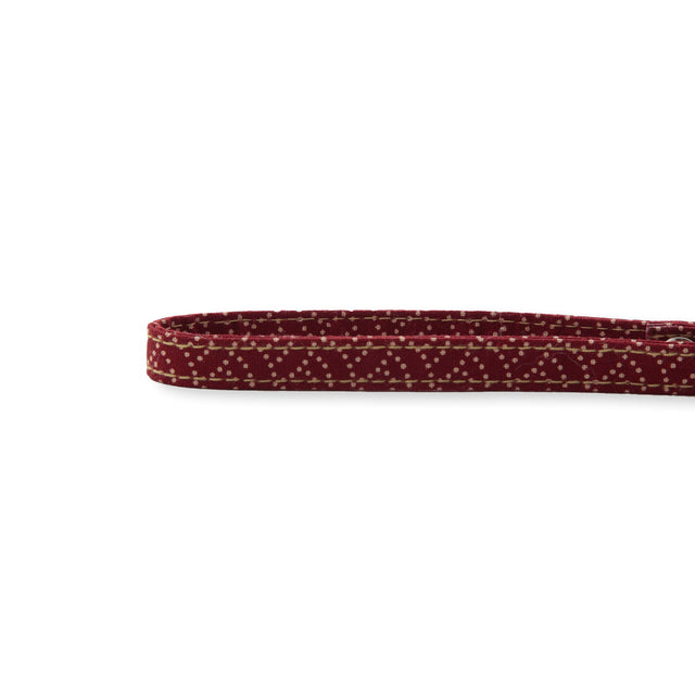 Necoichi ZEN Fish Charm Cat Harness & Leash Set Red