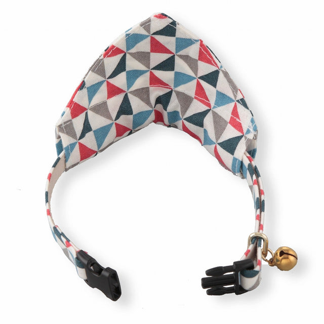 Necoichi Ninja Cat Bandana Collar Blue