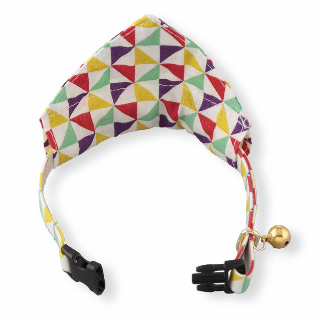 Necoichi Ninja Cat Bandana Collar Yellow