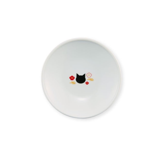 Necoichi Raised Cat Food Bowl Extra Wide (Fuji)