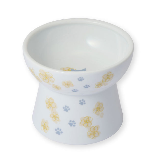 Necoichi Raised Cat Food Bowl (Sakura Limited Edition)