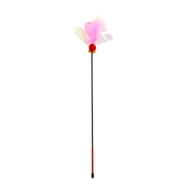 Necoichi Crinkly Critters Fluttery Fish Cat Wand