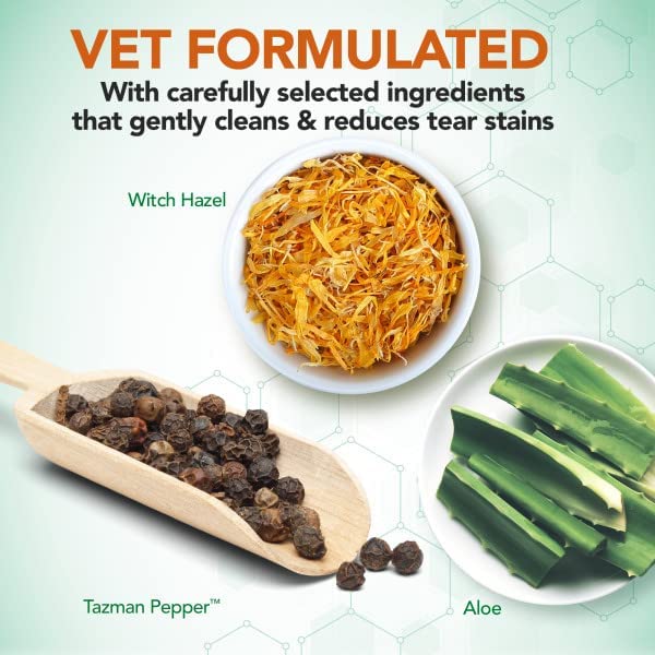 Vet's Best Clean Eye Finger Pads for Dogs x 100 pads