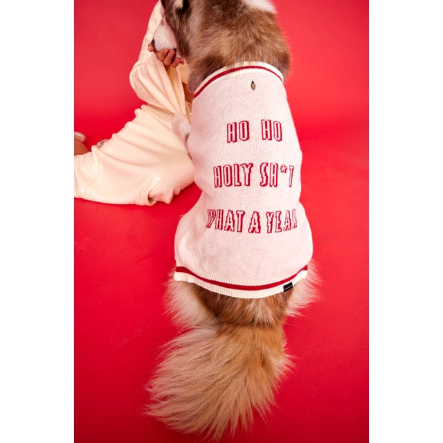 Max Bone Ho Ho Ho Dog Jumper