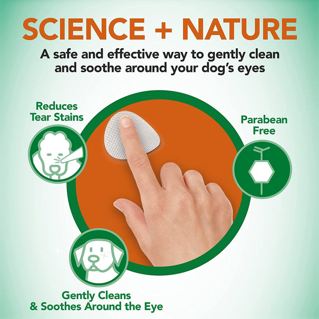 Vet's Best Clean Eye Finger Pads for Dogs x 100 pads