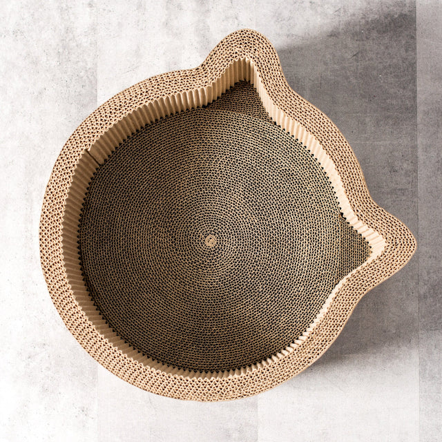 Necoichi Cat-headed Scratcher Bed