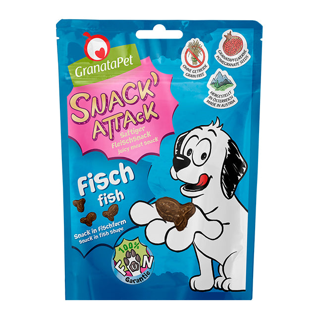 Granatapet Dog Snack Attack fish