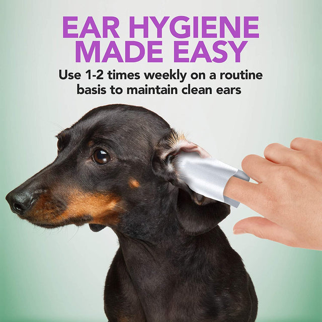 Vet's Best Clean Ear Finger Pads for Dogs x 50 pads