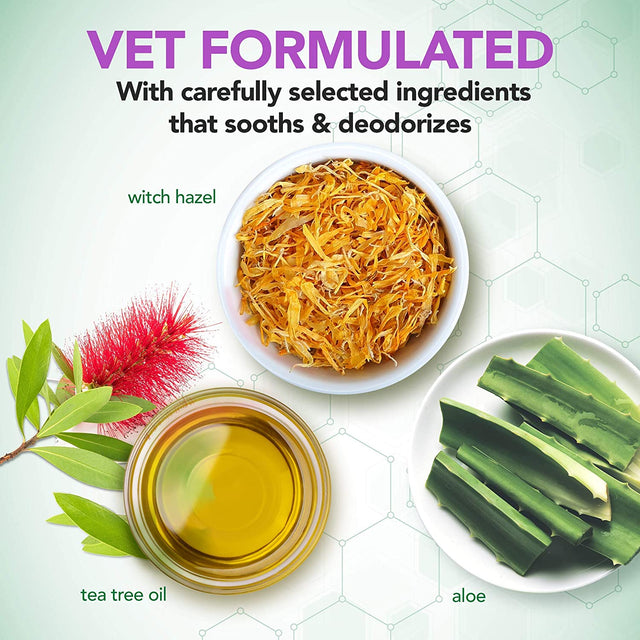 Vet's Best Clean Ear Finger Pads for Dogs x 50 pads