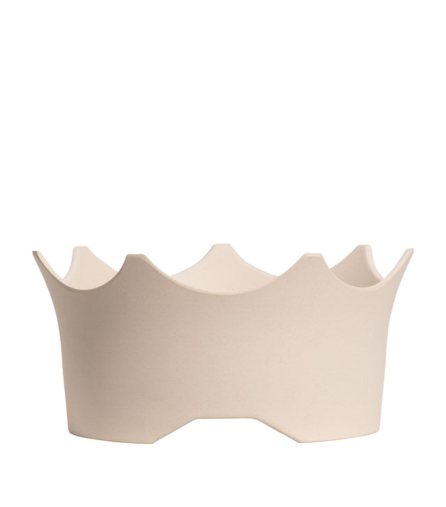 VitaJuwel CrownJuwel Pet Water Bowl - Cloud White