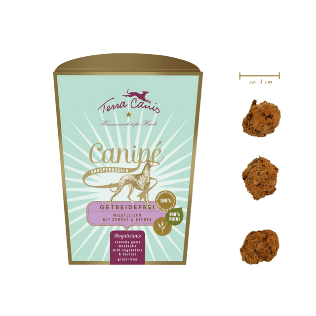 Terra Canis GRAIN-FREE CANIPÉ Crispy Balls Dog Treats