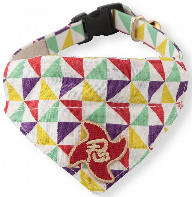 Necoichi Ninja Cat Bandana Collar Yellow