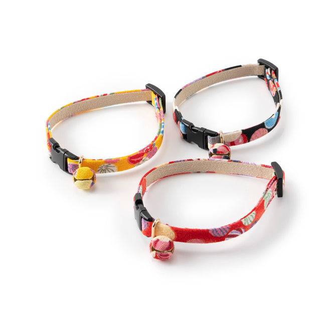 Necoichi Origami Balloon Bell Cat Collar Yellow