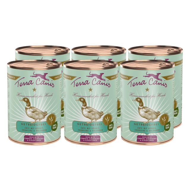 Terra Canis Grain Free Dog Wet Food Duck