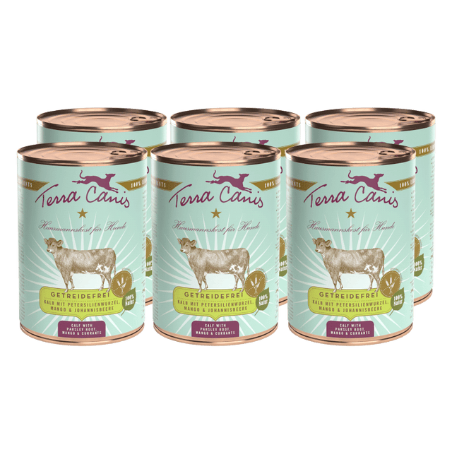 Terra Canis Grain Free Dog Wet Food Veal