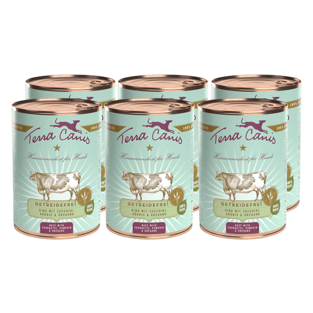 Terra Canis Grain Free Dog Wet Food Beef