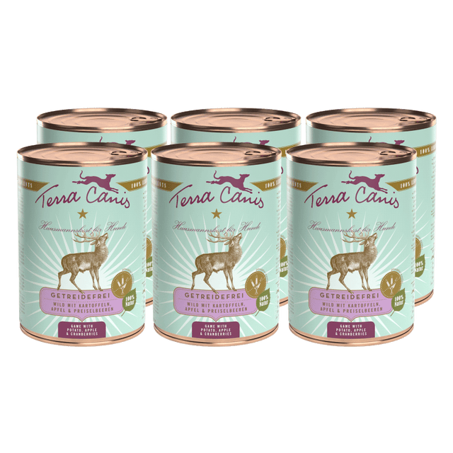 Terra Canis Grain Free Dog Wet Food Game