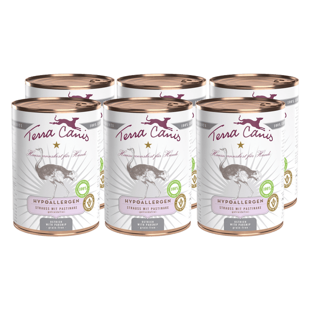 Terra Canis Hypoallergenic Dog Wet Food Ostrich