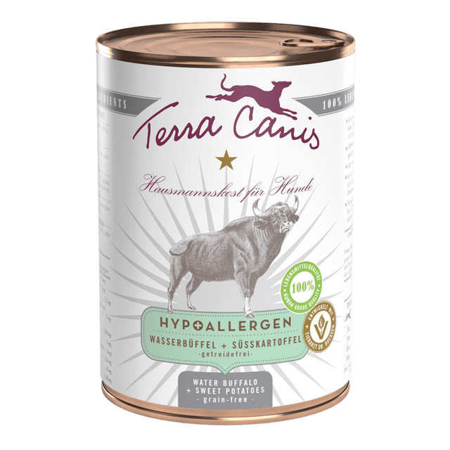 Terra Canis Hypoallergenic Dog Wet Food Water buffalo