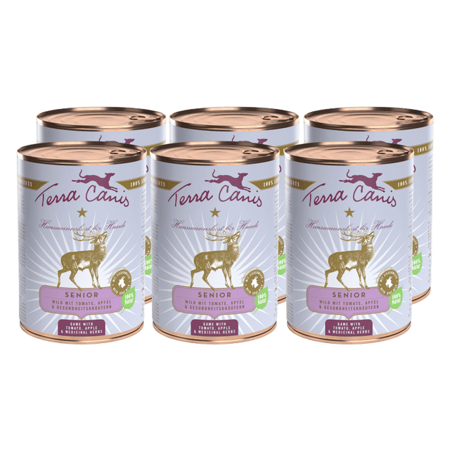 Terra Canis Grain Free Senior Dog Wet Food Game