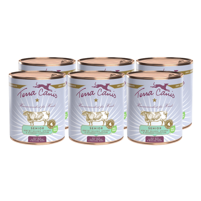 Terra Canis Grain Free Senior Dog Wet Food Beef