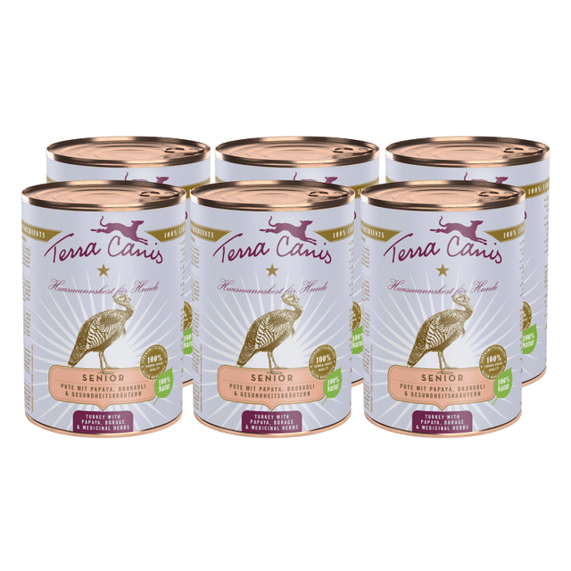 Terra Canis Grain Free Senior Dog Wet Food Turkey
