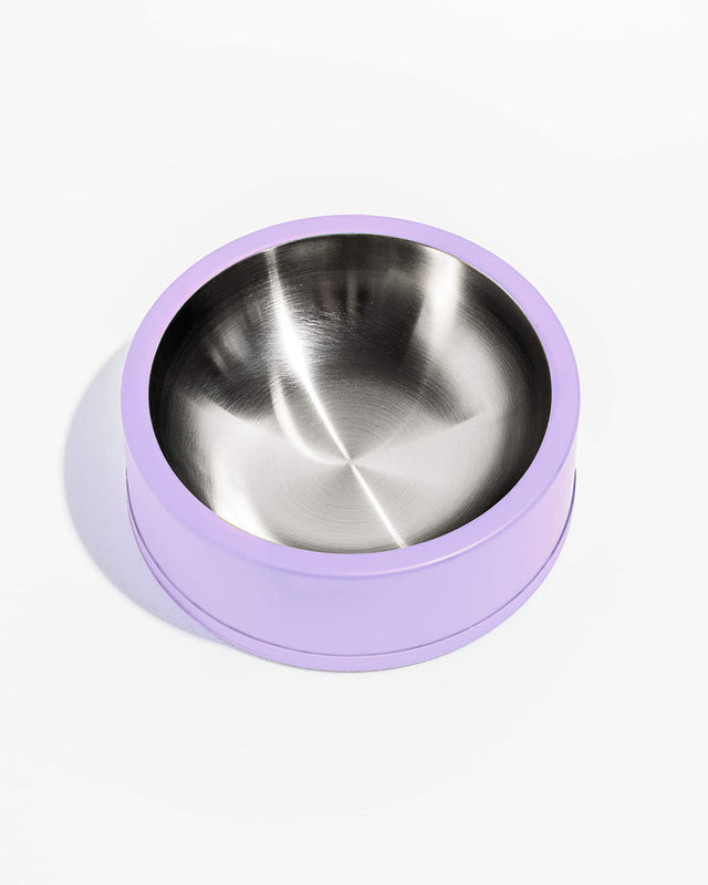 Wild One Dog Bowl- Lilac