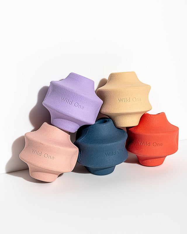 Wild One Dog Toy Twist Toss - Lilac
