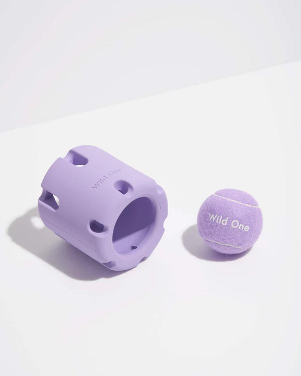 Wild One Dog Toy Tennis Tumble - Lilac
