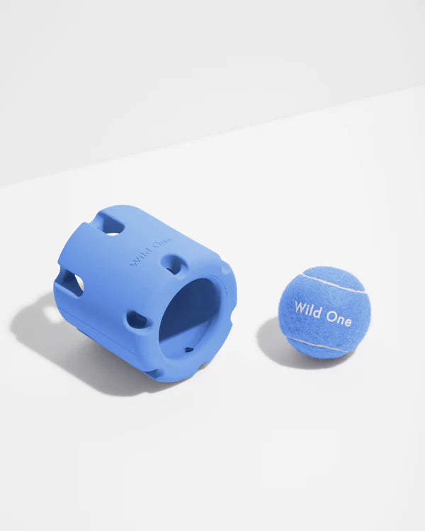 Wild One Dog Toy Tennis Tumble - Moonstone