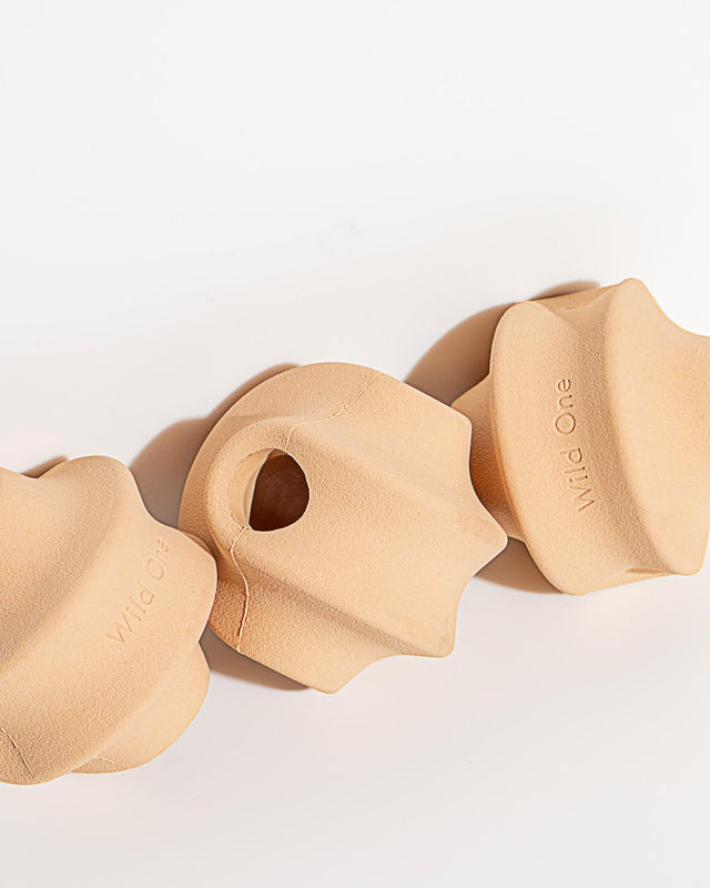 Wild One Dog Toy Twist Toss - Tan