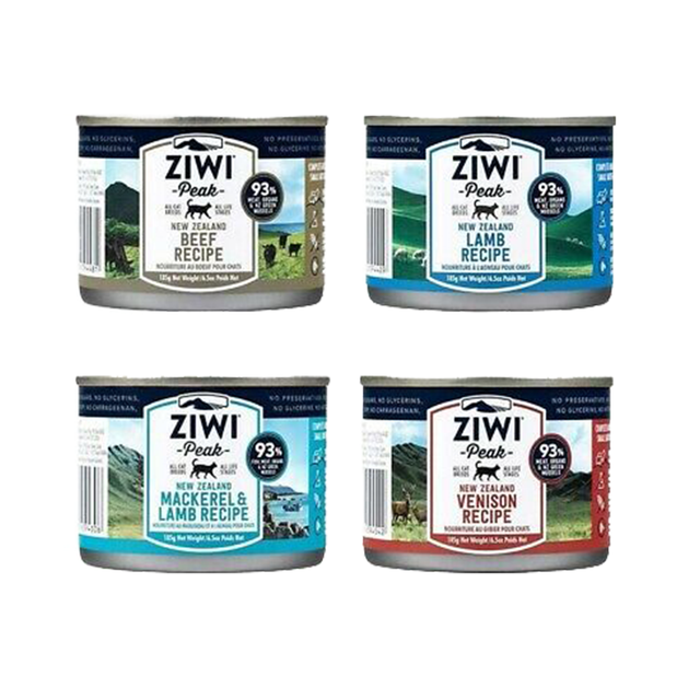 ZIWI Peak Wet Multipack Cans For Cats 12×185g