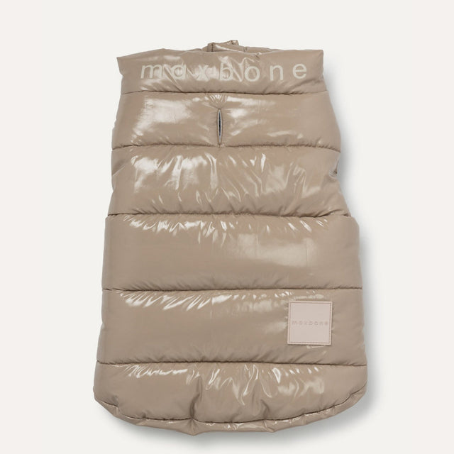 Max Bone Arabella Puffer Vest - Sand