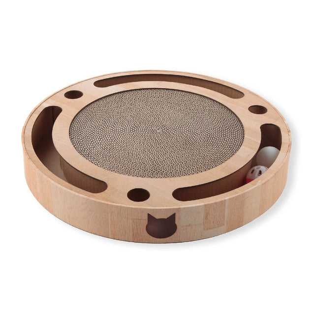 Necoichi Interactive Track Ball Cat Scratcher