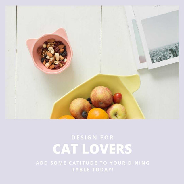 ViviPet Diamond Ceramic Kitty Bowl