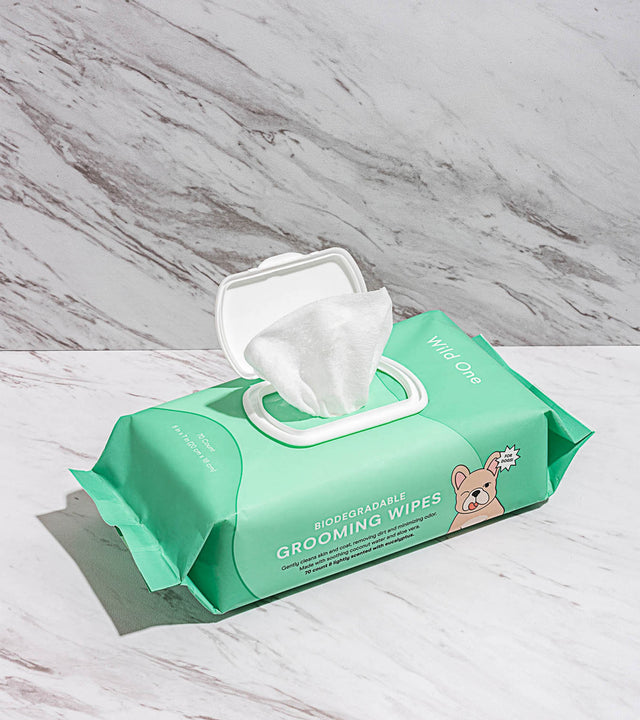Wild One 70 Dog Grooming Wipes - Eucalyptus Scented