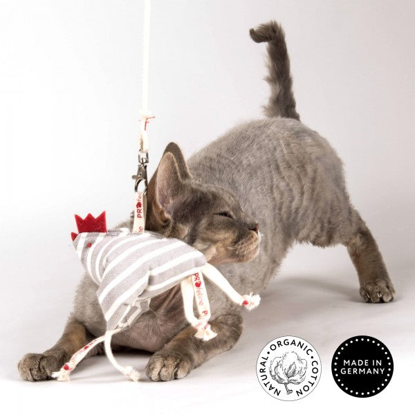 Profeline - Cat Toy Organic Cotton FunnyChicken
