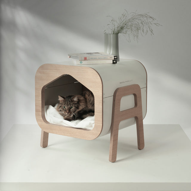 Weelywally Oslo Bedside Pet House White