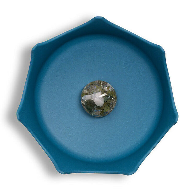 VitaJuwel CrownJuwel Pet Water Bowl - Ocean Blue
