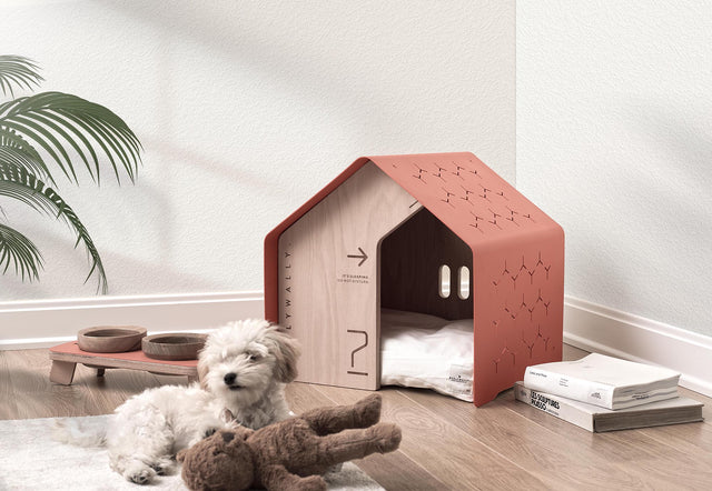 Weelywally Sydney Pet House Red