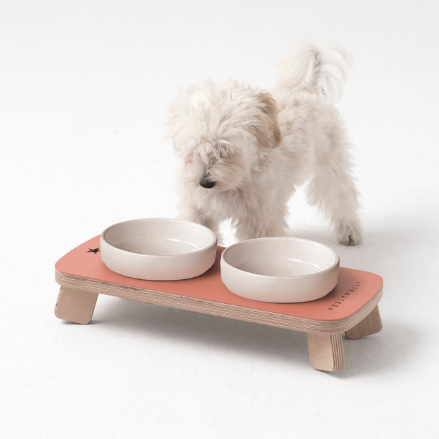 Weelywally Toscana Pet Food Container Red