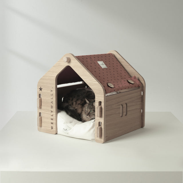 Weelywally Wien Pet House Red