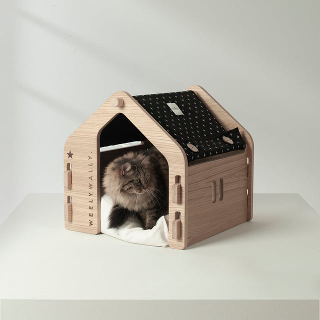 Weelywally Wien Pet House Black