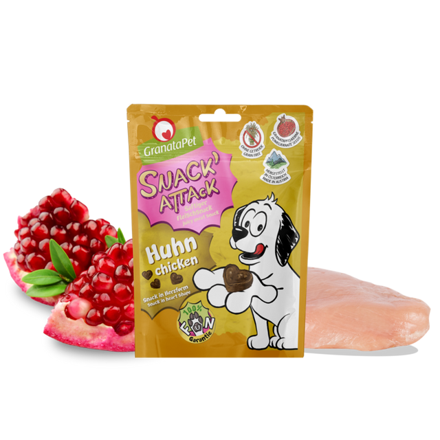 Granatapet Dog snacks Snack ́ Attack chicken