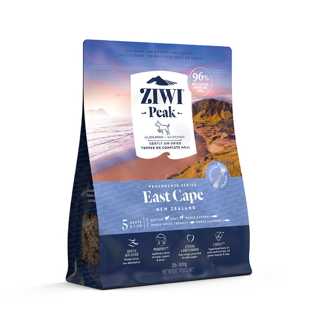 Ziwi Peak Provenance Air Dried East Cape for Dogs 900g