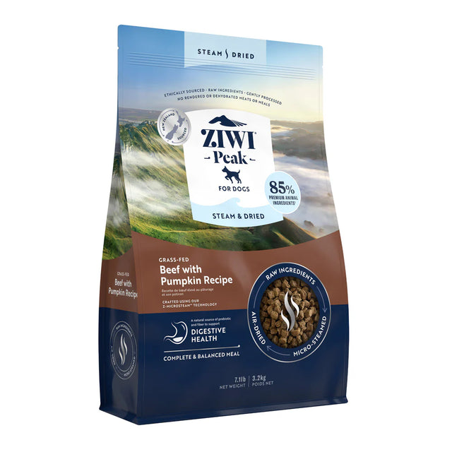 ZIWI Peak Steam & Dried Beef and Pumpkin for Dogs