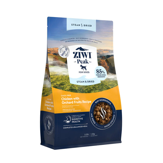 ZIWI Peak Steam & Dried Chicken with Orchard Fruits for Dogs