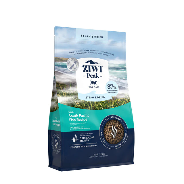 ZIWI Peak Steam & Dried Wild South Pacific Fish for Cats